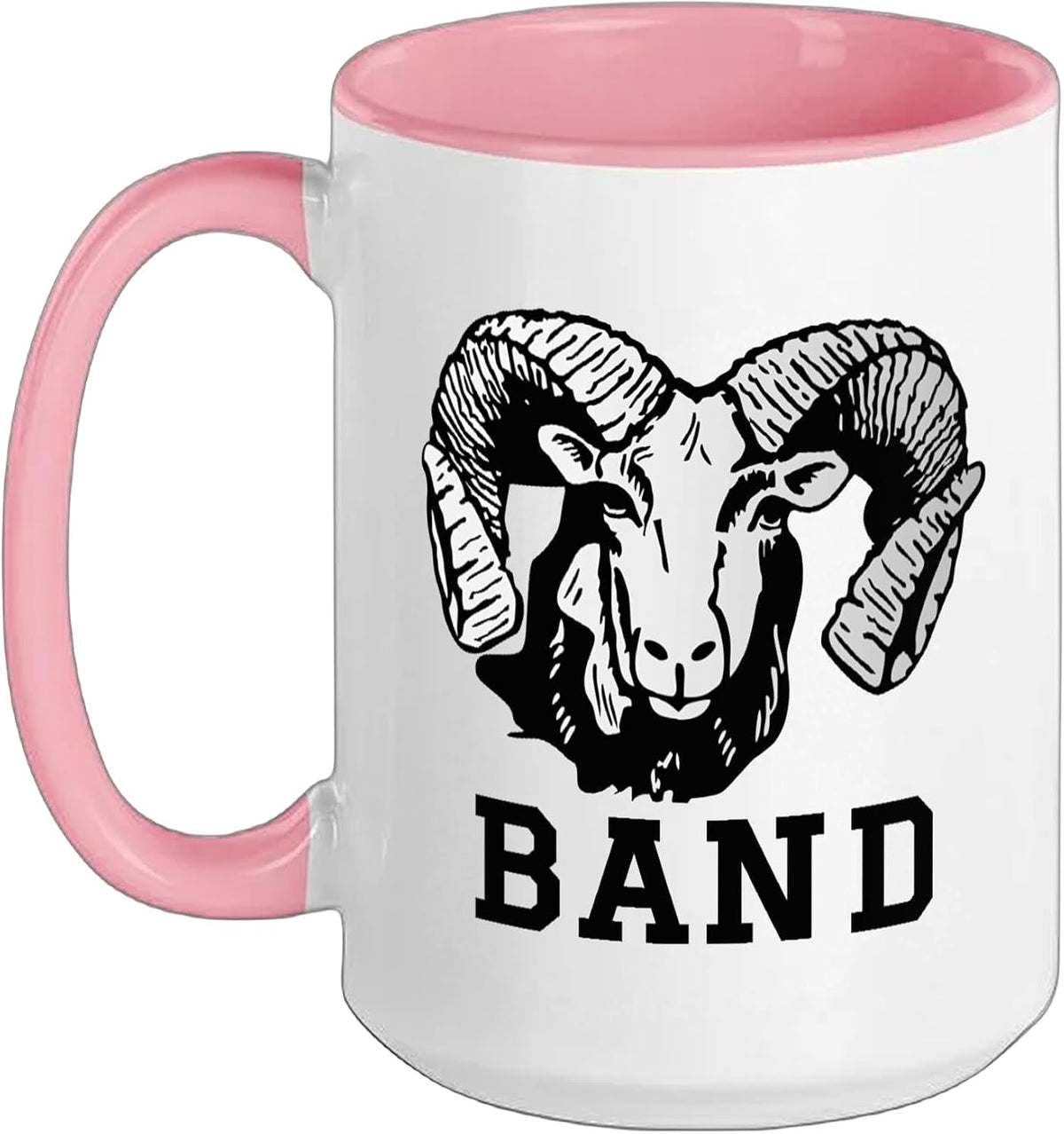 Flat Rock Community High School Rams Band Ceramic Mug