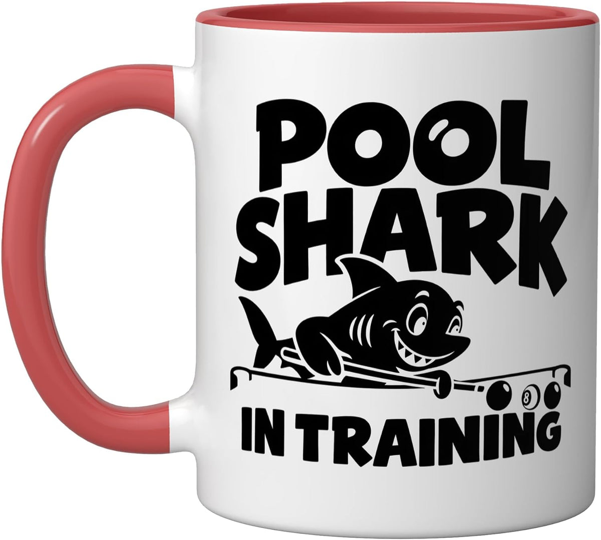 Billiards Shark Ceramic Mug