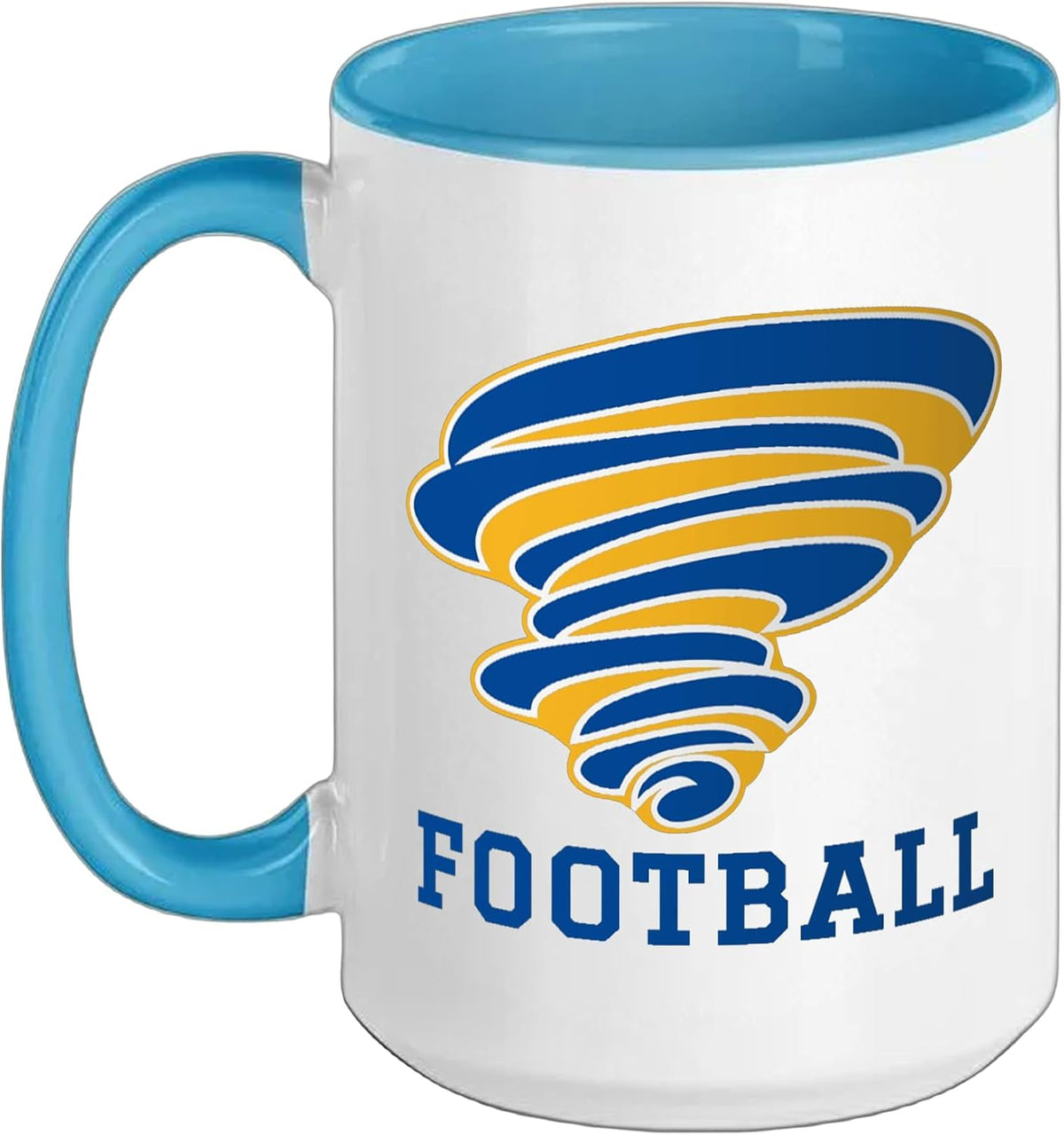 Tornado Football Team Spirit School Pride Ceramic Mug