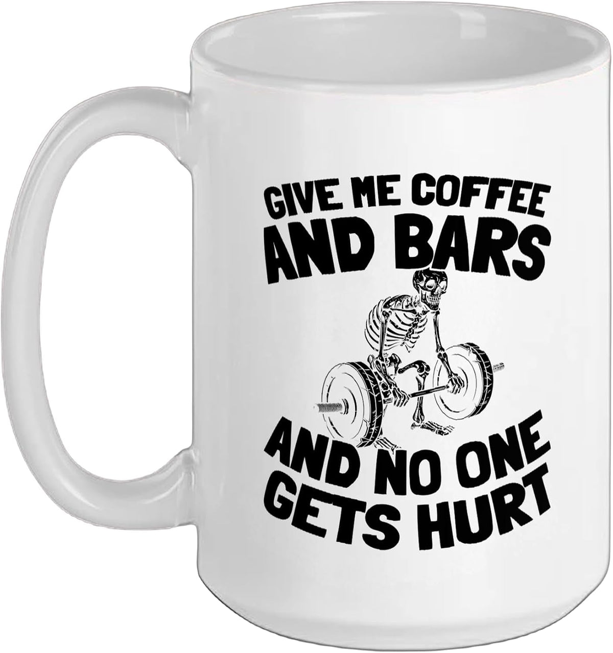 Weightlifter Weights Lifting - Bar Weightlifting Ceramic Mug
