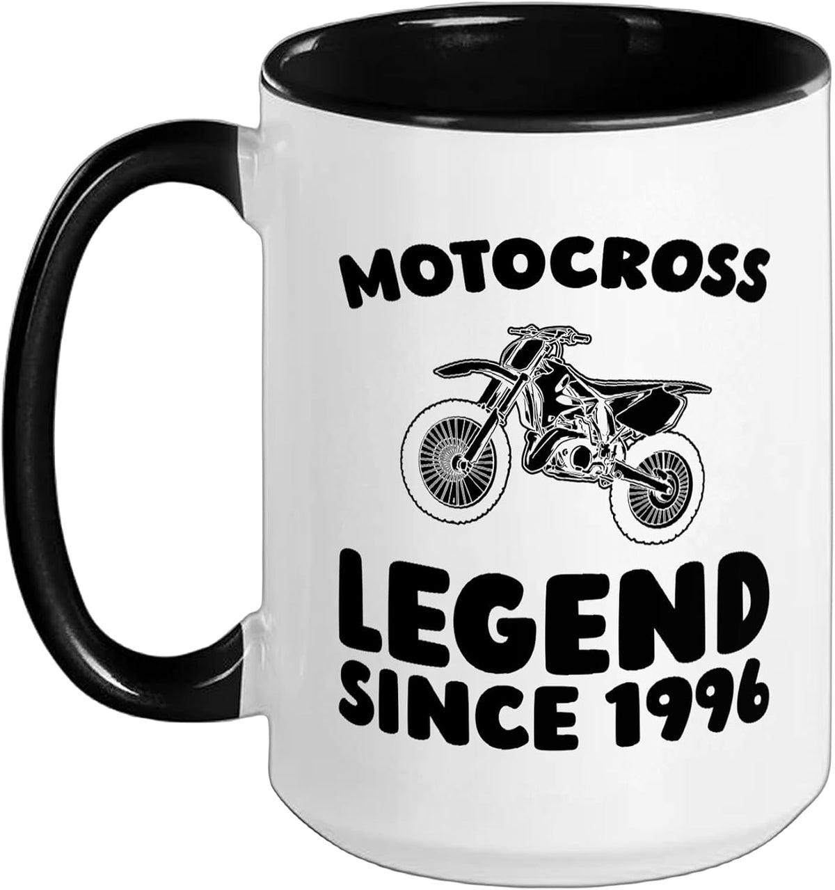 Birthday Supermoto Dirt Bike - Mx Motocross Born In 1996 Ceramic Mug