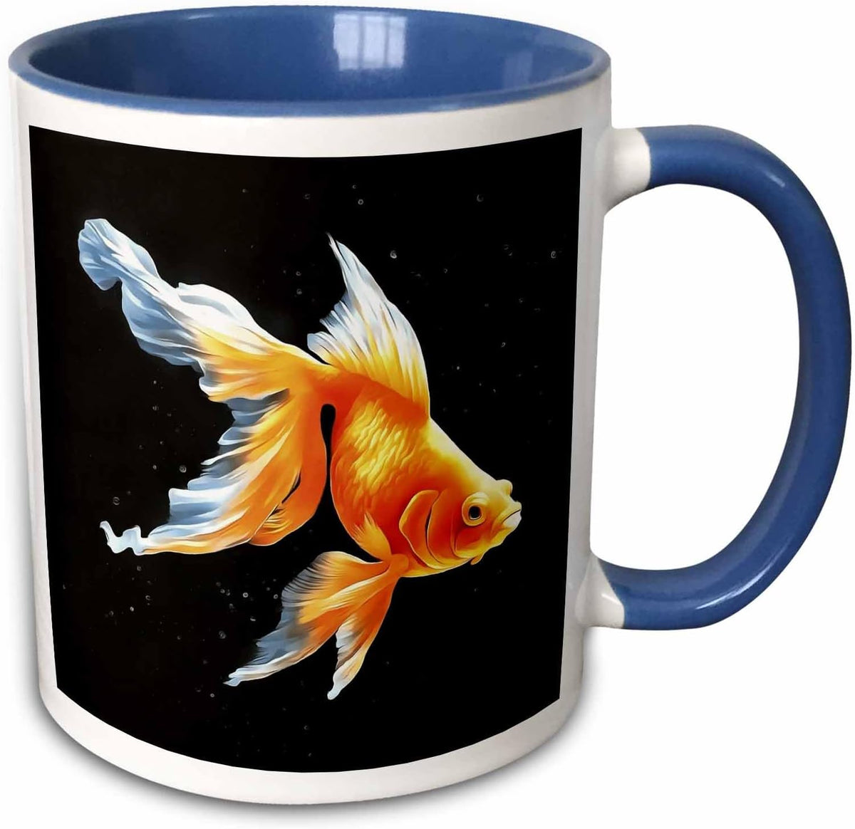Goldfish Realistic Fine Art Ceramic Mug