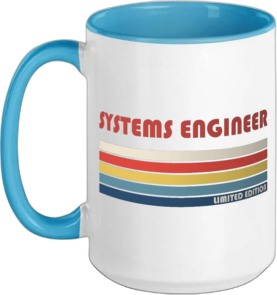 Systems Engineer Engineering Techretro Vintage Ceramic Mug