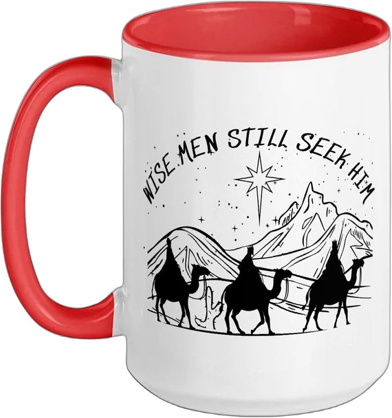 Wise Men Still Seek Him Christian Christmas Jesus Design Ceramic Mug