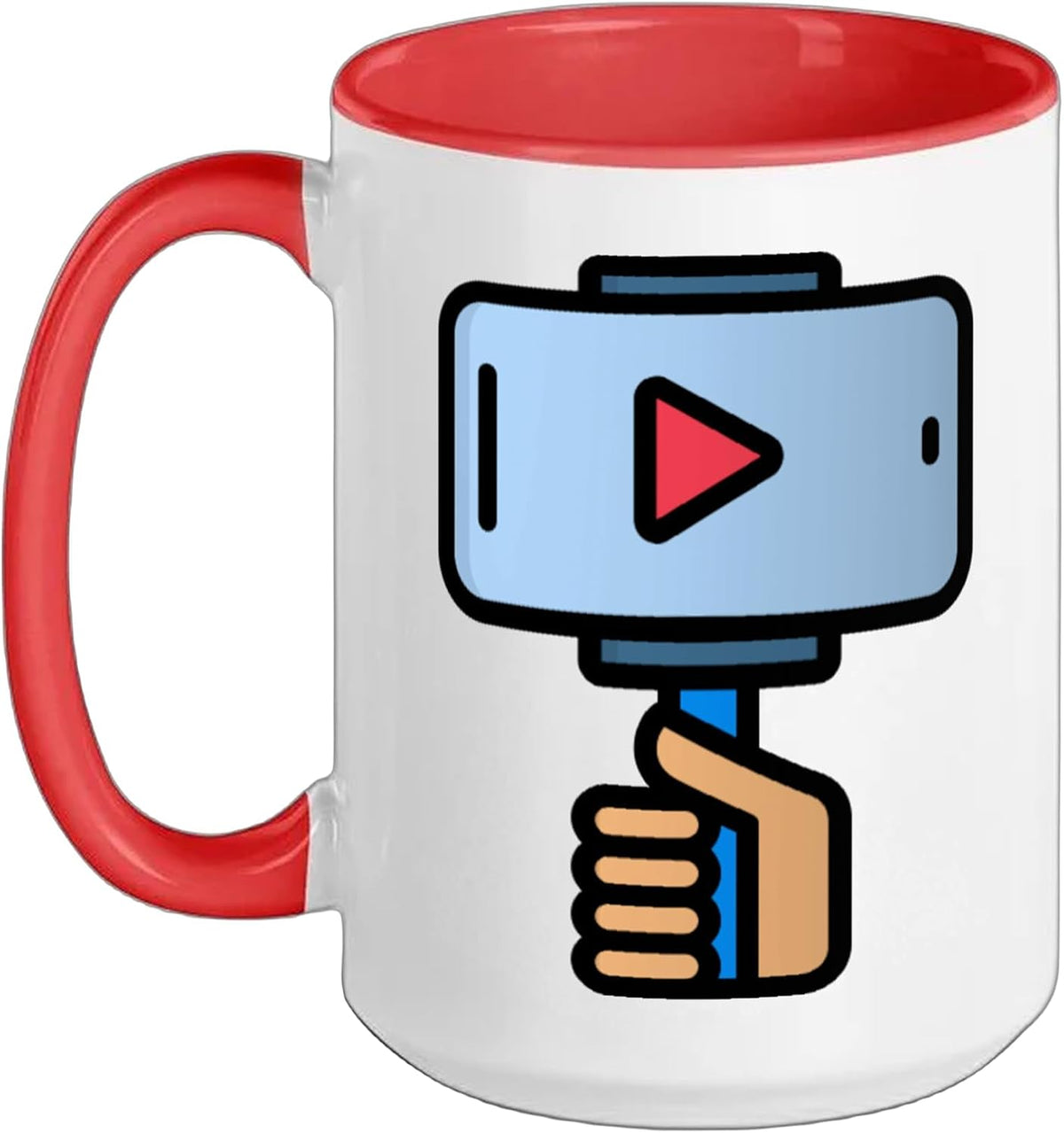 Video Blogger Vlogger Podcaster Ceramic Mug