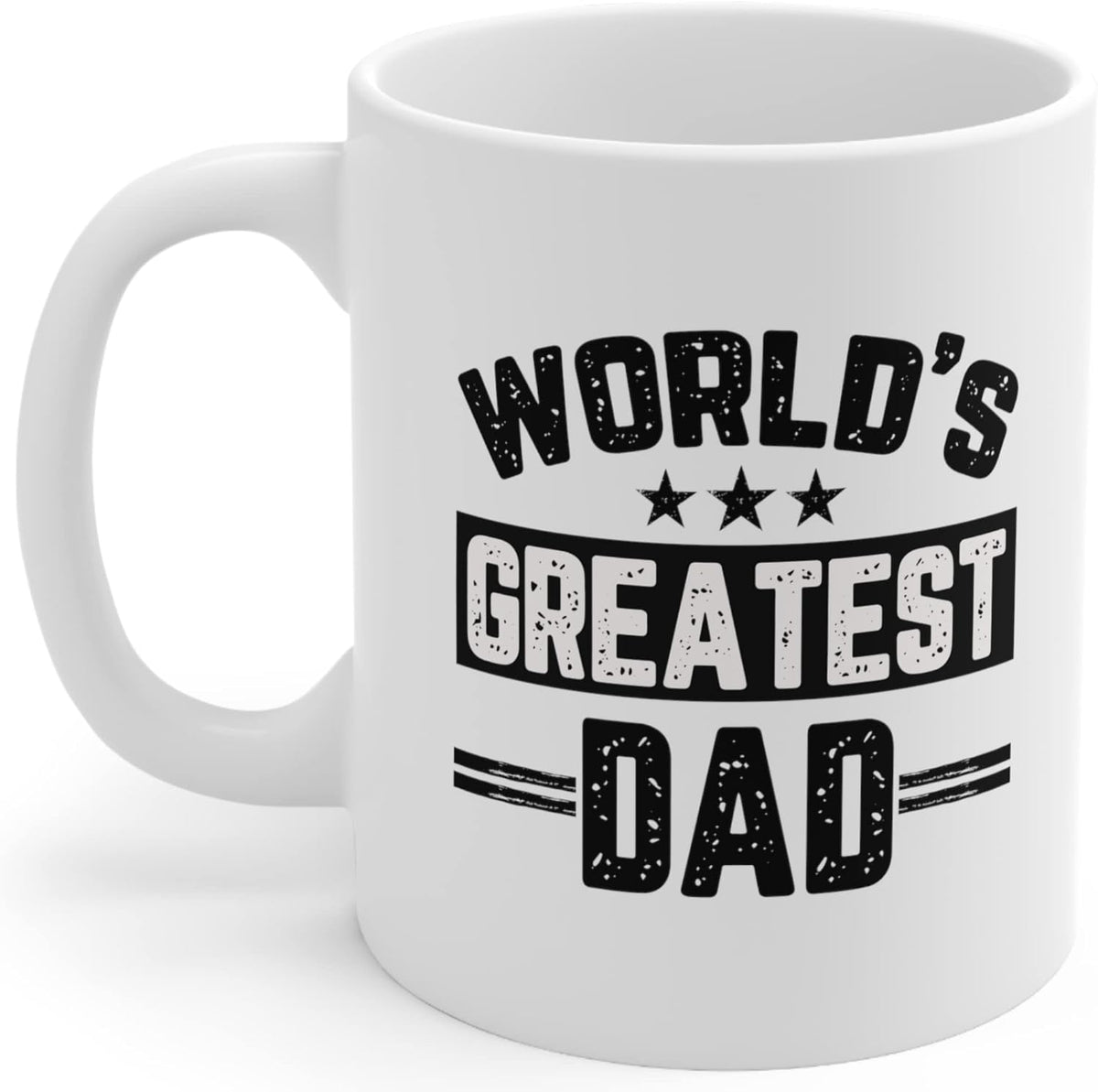 World's Greatest Dad Mug, Best Dad Gift, #1 Dad, Father's Ceramic Mug