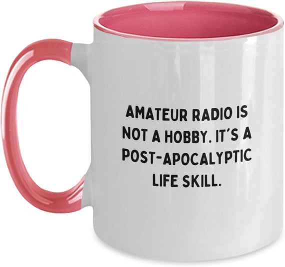 Funny Amateur Radio Fall Ceramic Mug