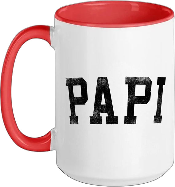 Papi - Classic Bold Font Birthday Papi Ceramic Mug
