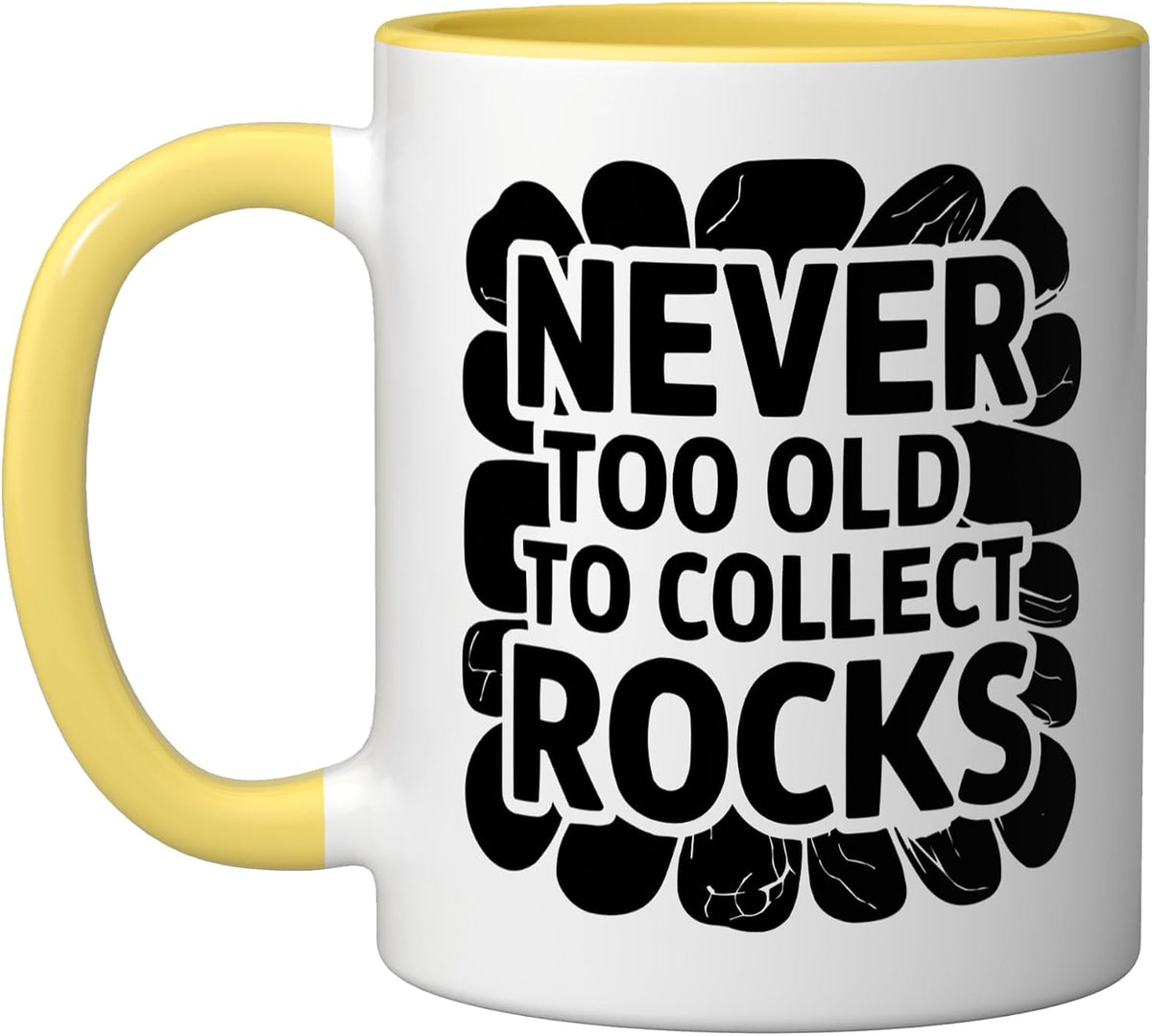 Rock Collecting Rockhounding Rock Collector Geology Ceramic Mug
