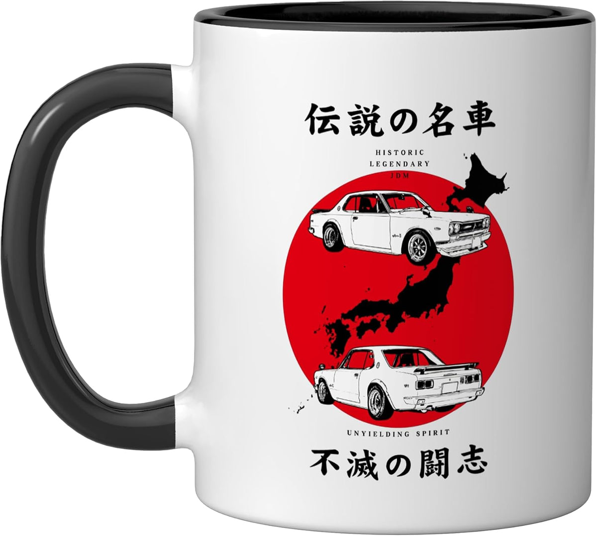 Jdm Hakosuka Skyline Gt Kpgc10 On The Back Ceramic Mug