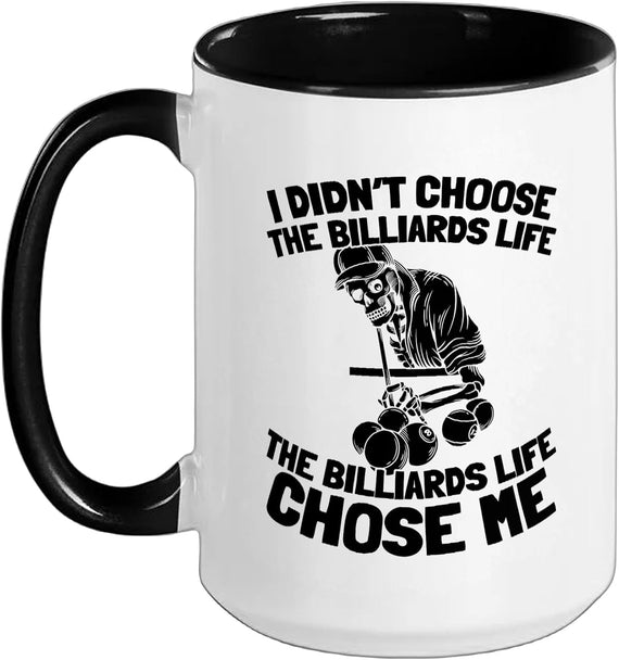 Billiard Cue - Pool Ceramic Mug
