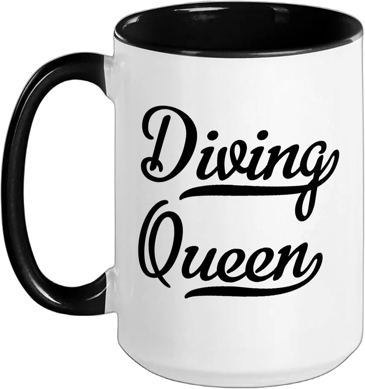 Diving Queen Ceramic Mug