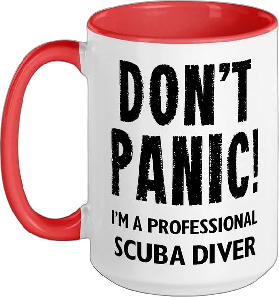 Scuba Diver Ceramic Mug