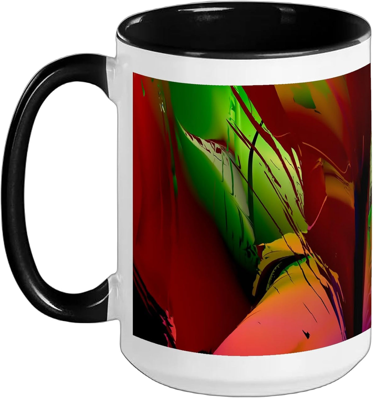 Splash - Fractal Art Ceramic Mug