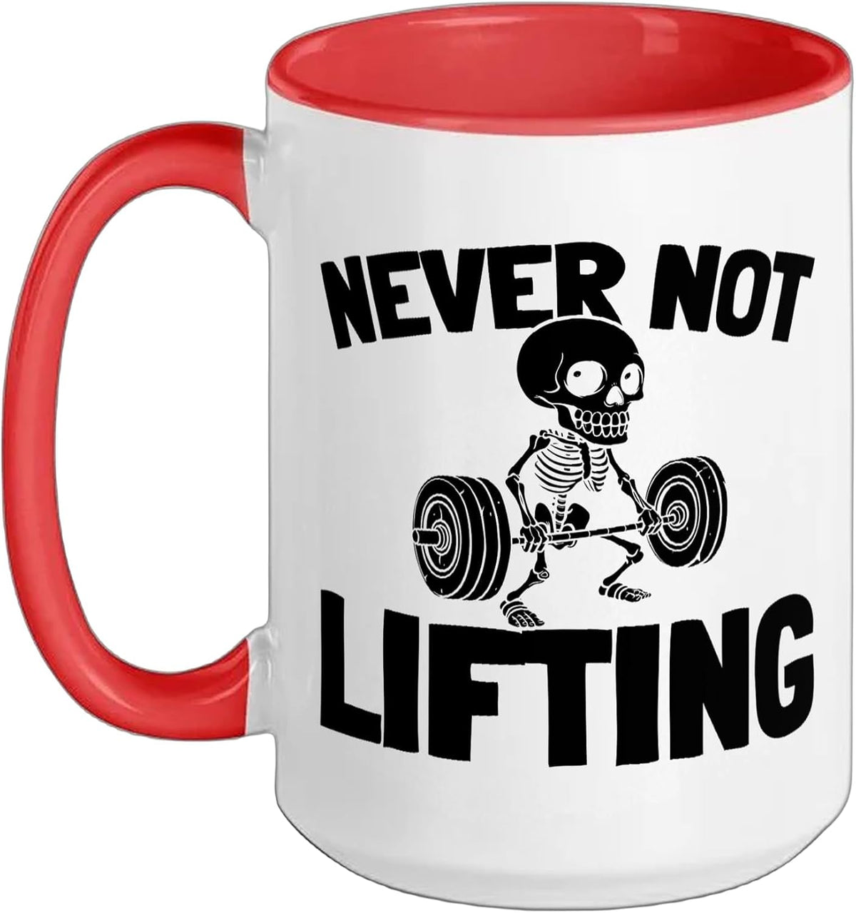Weightlifting Lifting - Weights Bar Weightlifter Ceramic Mug