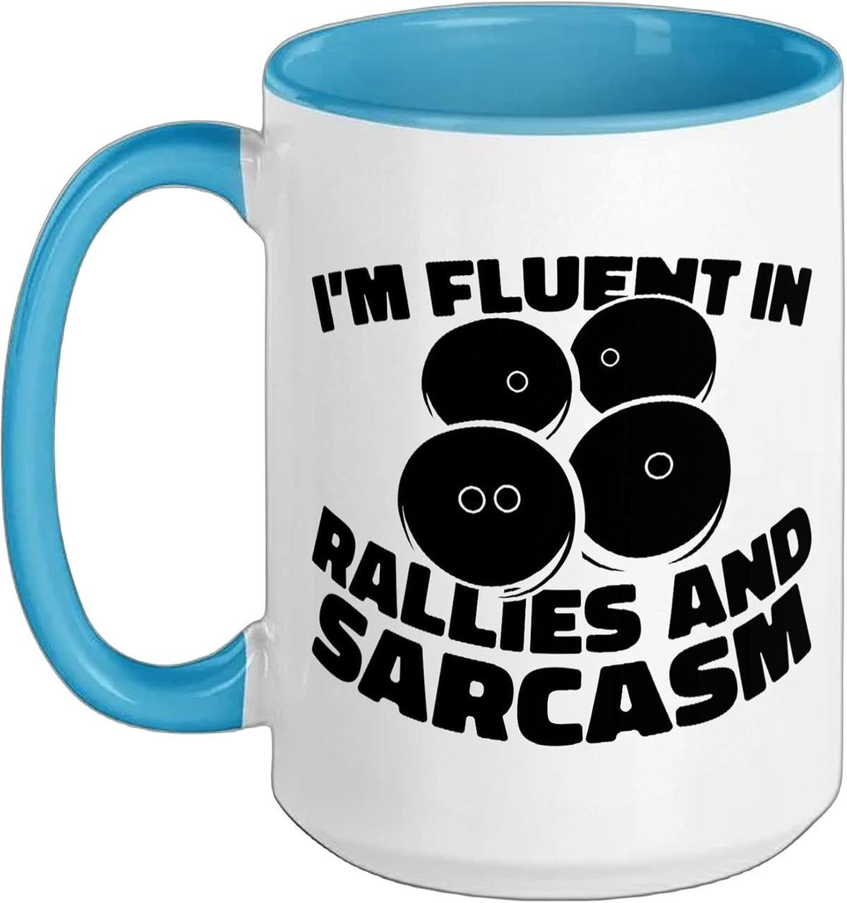 Racquetball Racket - Indoor Sport Squash Ceramic Mug