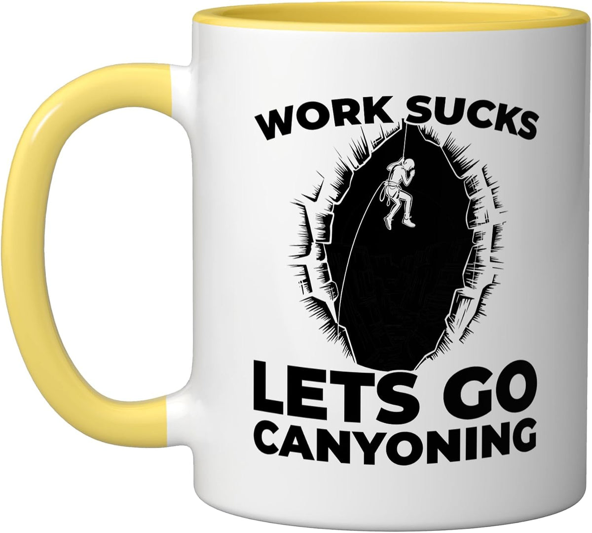 Canyoning Adventure Climbing - Outdoor Canyoning Ceramic Mug