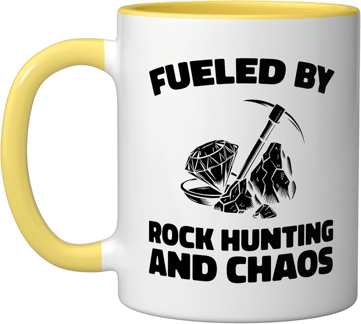 Geologist Collecting - Geology Rock Collector Ceramic Mug
