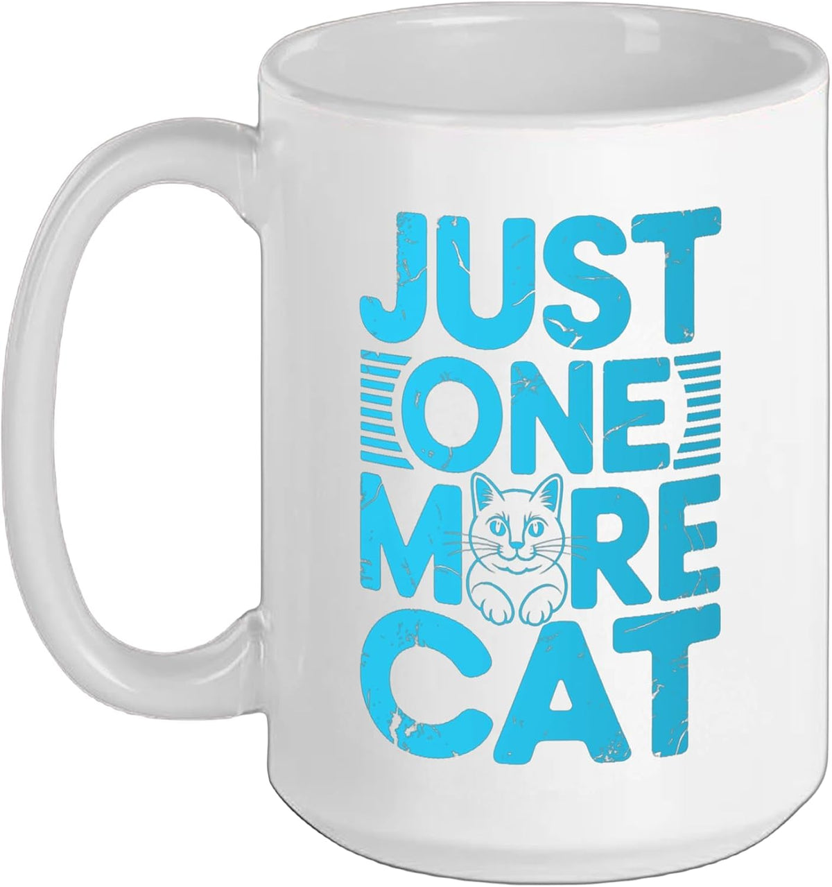 Just One More Cat Ceramic Mug