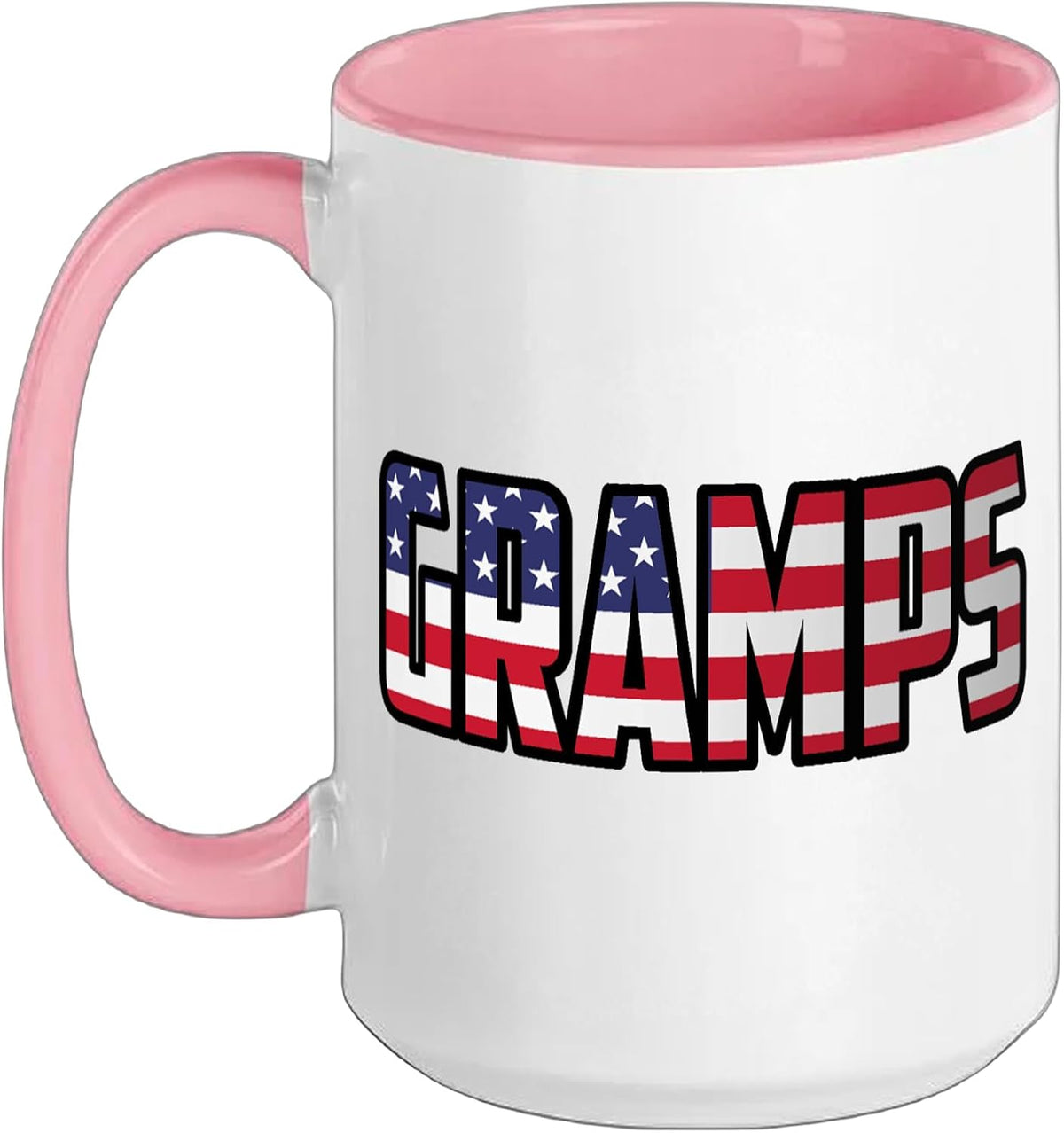 Gramps 4th Of July Usa American Flag Grandpa Christmas Ceramic Mug