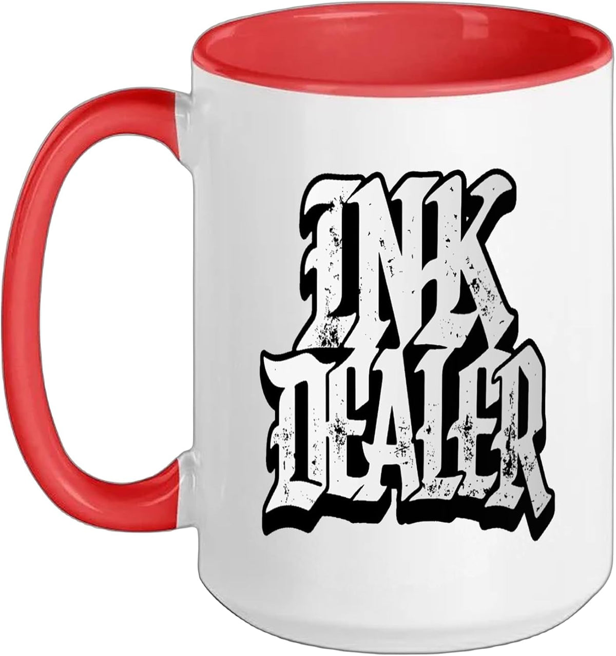 Ink Dealer Tattoo Artist Typography Ceramic Mug