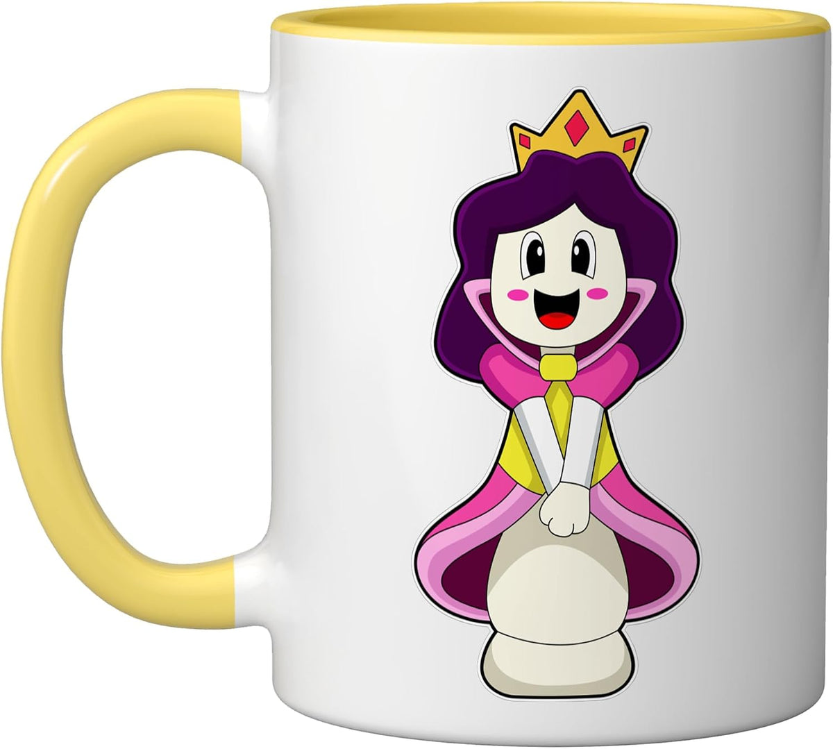 Chess Piece Queen Chess Board Game Ceramic Mug