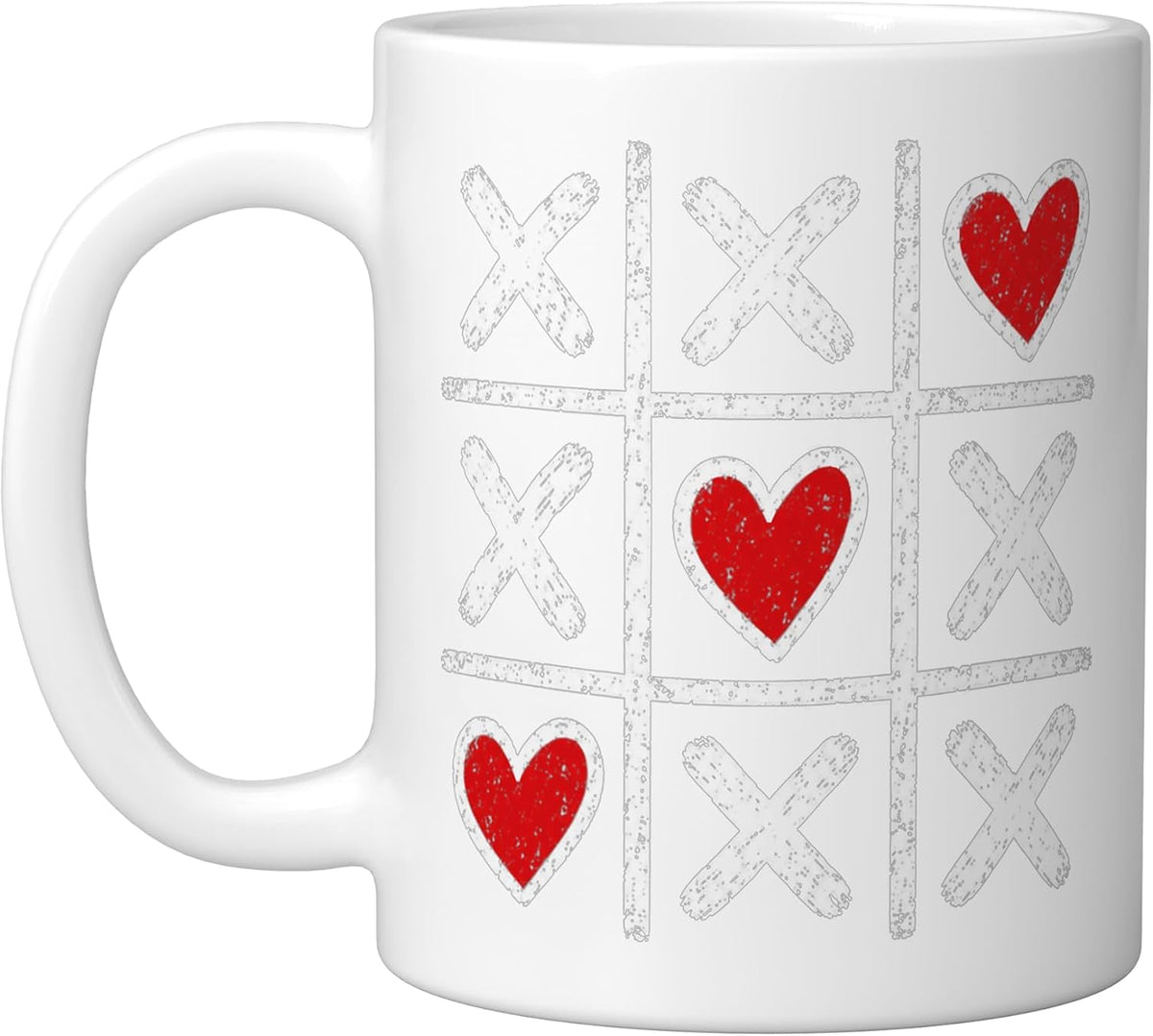 Valentines Day Game Hearts Xs Cute Women Girls Kids Funny Ceramic Mug