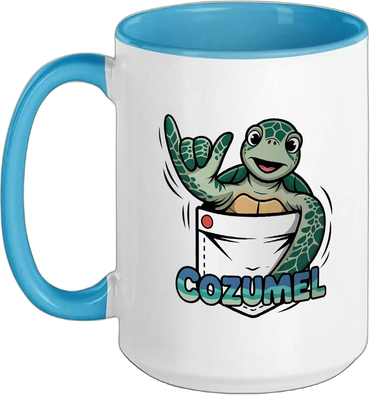 Cozumel Mexico Souvenir/Cozumel Ceramic Mug