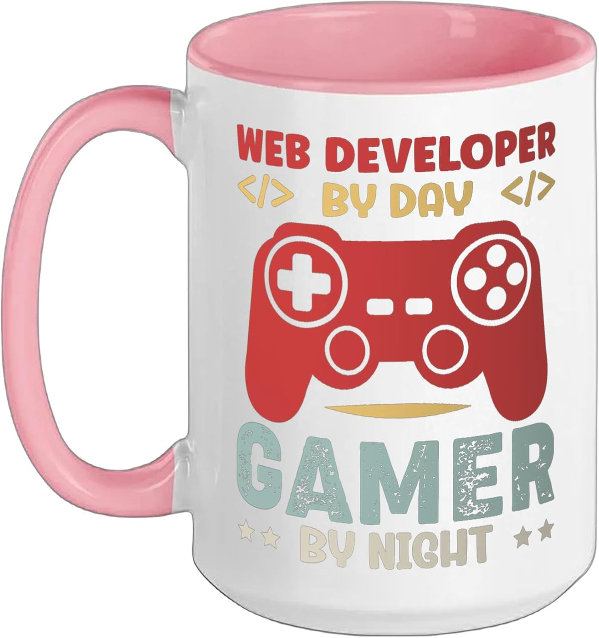 Web Developer Gaming Coding Gamer Programmer Ceramic Mug