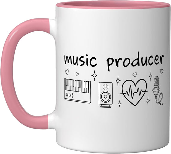 Music Production Audio Engineering Beatmaking Sound Design Ceramic Mug