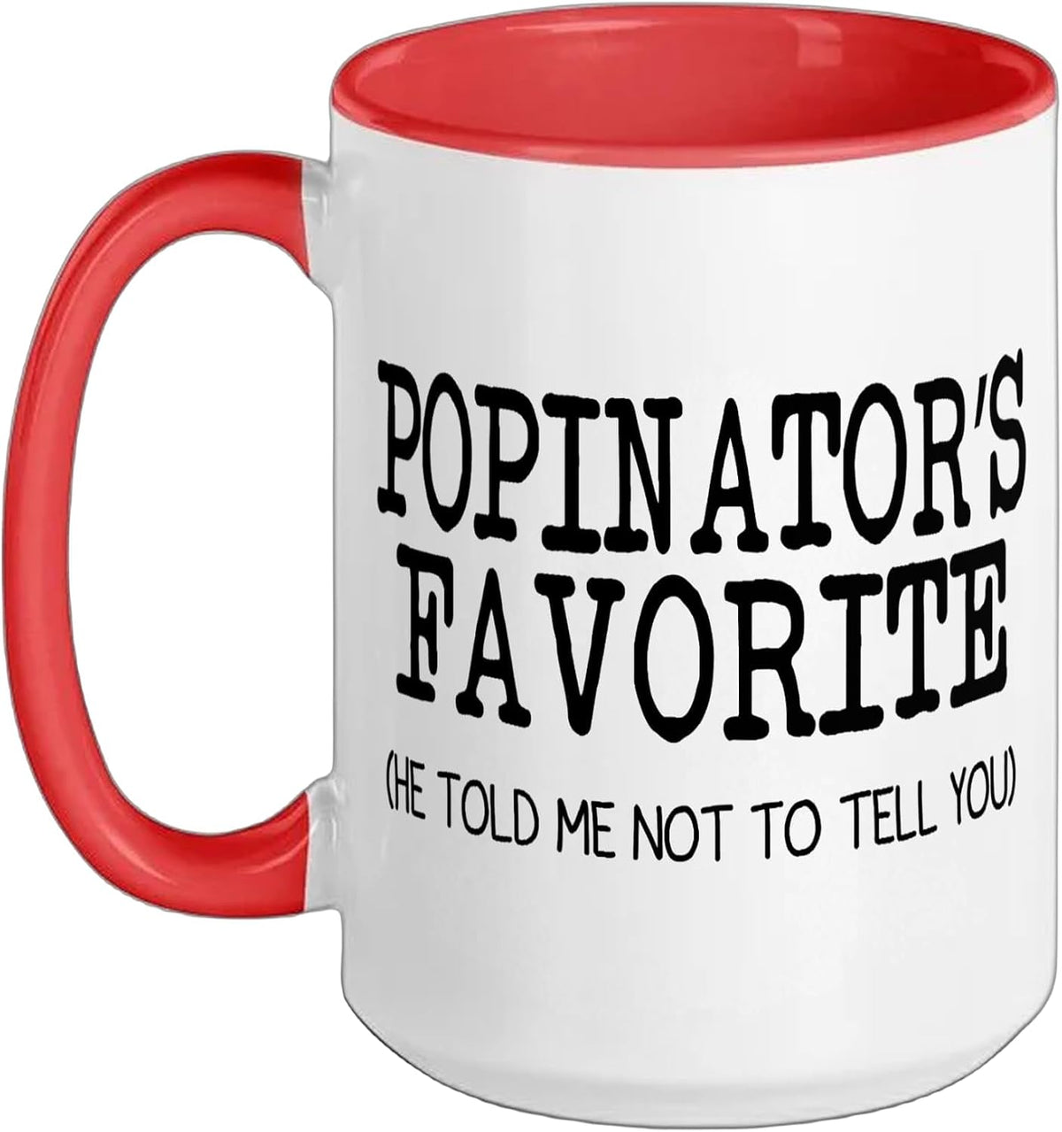 Popinator’S Favorite Funny Family Grandson Granddaughter Ceramic Mug