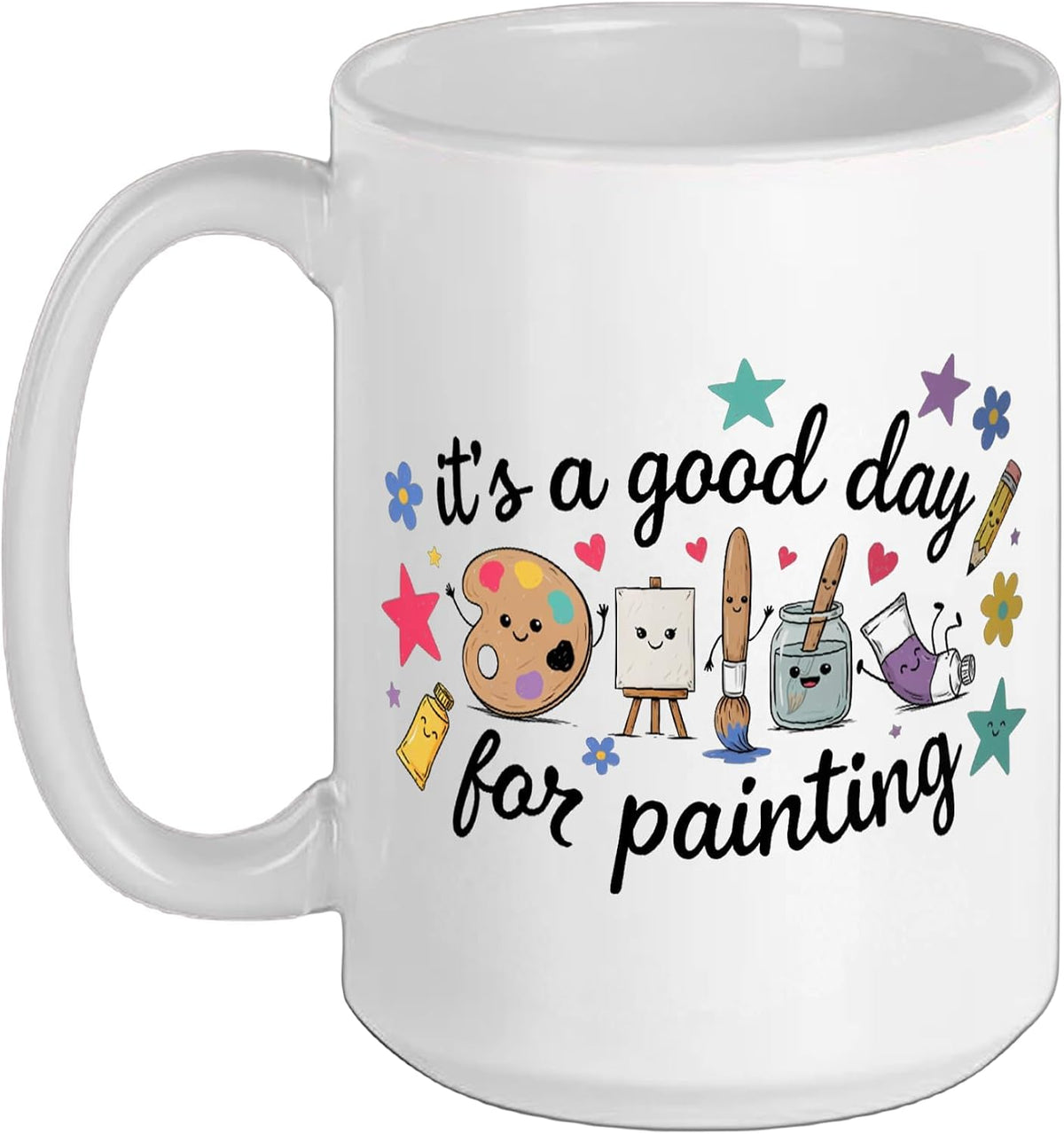 Acrylic Painting Acrylic Painter Artist Fine Art Ceramic Mug