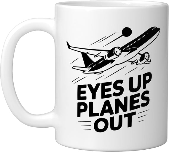 Aviation Enthusiast Airplane Lover Airport Plane Spotter Ceramic Mug