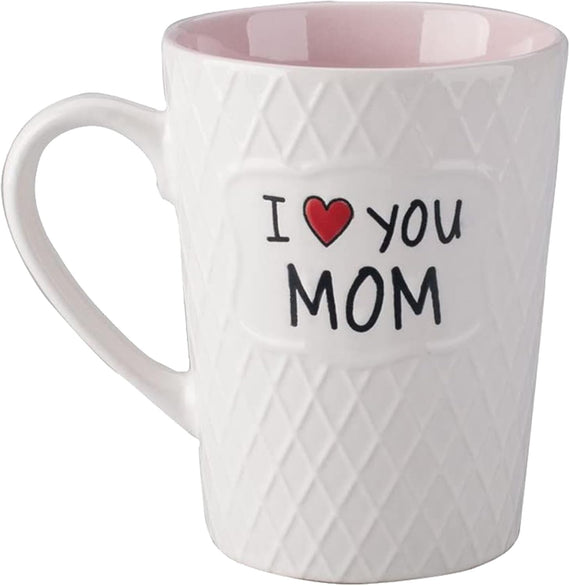 I Love You Mom Coffee And Tea - Gift For Mother's Day, Valentine's Mug