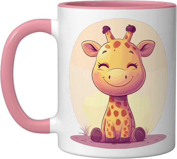 Kids Giraffe Ceramic Mug