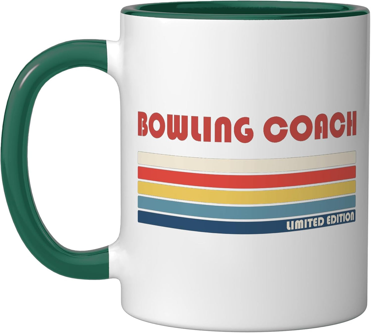 Bowling Coach Limited Edition Retro Ceramic Mug