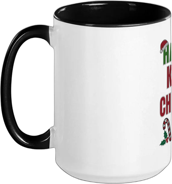 Having A Kimber Christmas Time Family Name Ceramic Mug