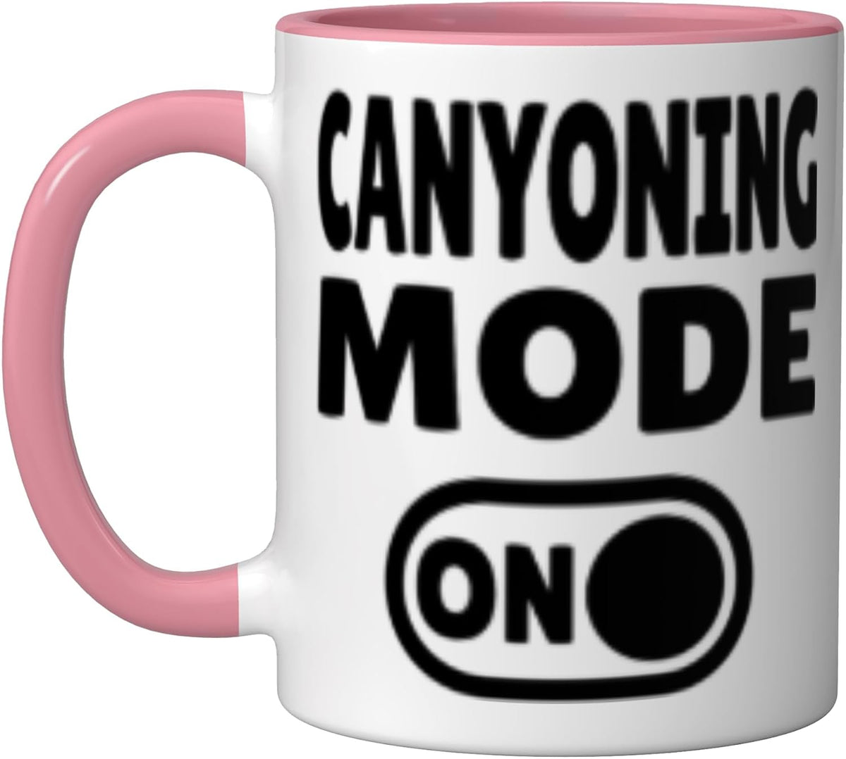 Canyoning Mode On Extreme Canyoneering Adventure Ceramic Mug