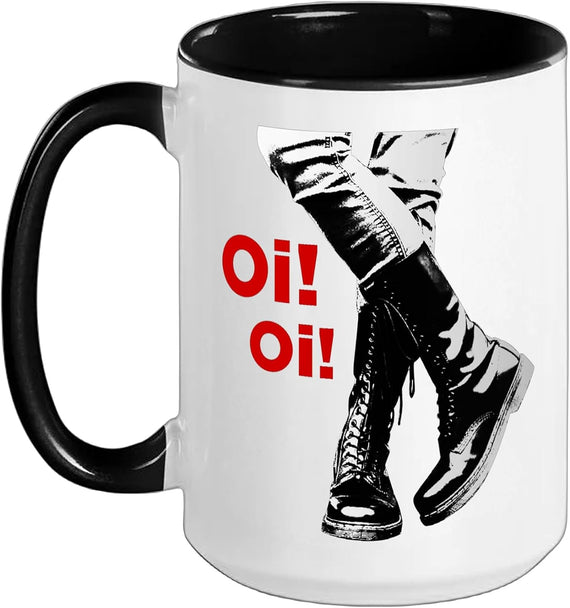 Oi Skinhead, Ska, Street Punk, Hardcore Punk Ceramic Mug