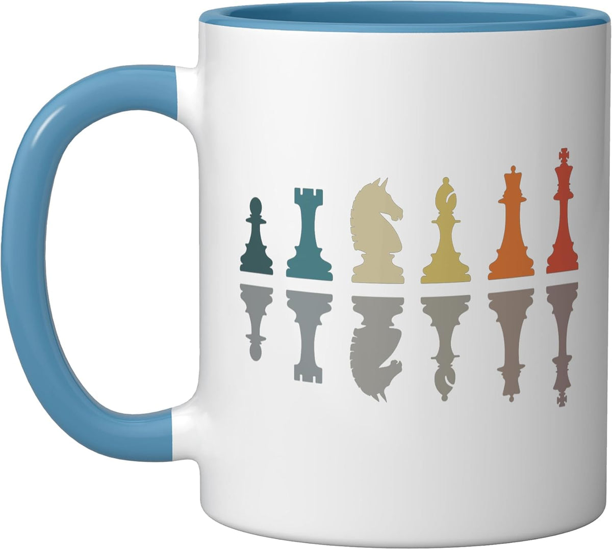 Retro Chess Graphic For Chess Players Men Women Kids Game Ceramic Mug