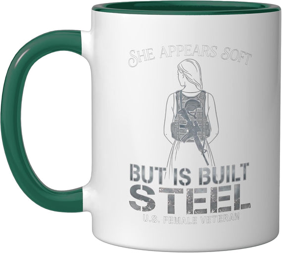 Female Veteran Veterans Day Ceramic Mug