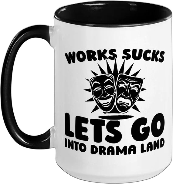 Theatre Stage Acting - Actor Theatre Ceramic Mug