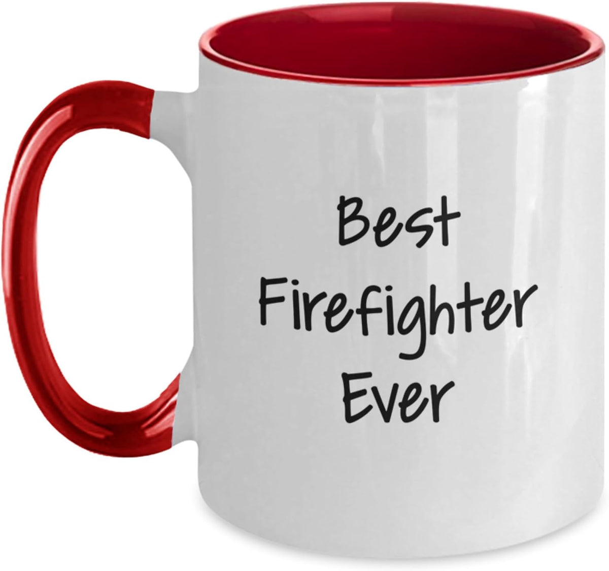 Funny Firefighter Ceramic Mug