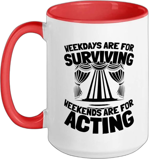 Theatre Stage Actor Acting - Theatre Ceramic Mug