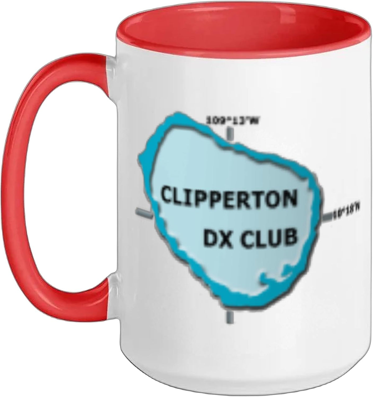 Clipperton Dx Club - Hamradio Dx Amateur Radio - Ham Radio Ceramic Mug
