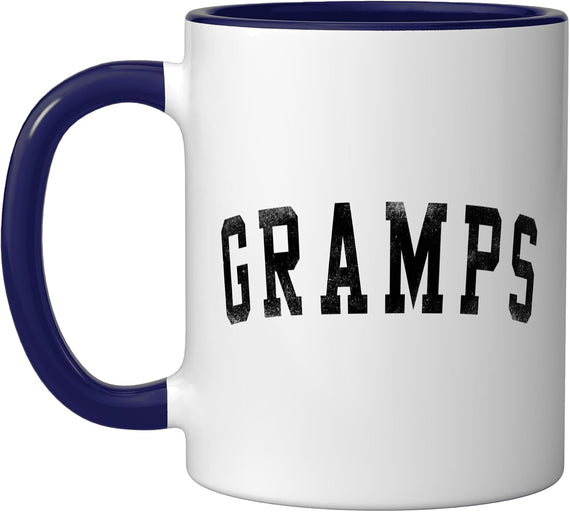 Gramps - Classic Bold Font Birthday Gramps Christmas Ceramic Mug
