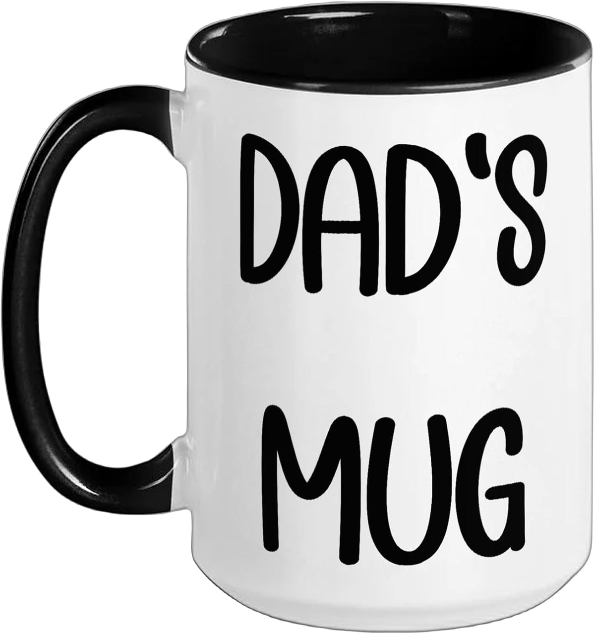 Dad's Mug Minimalist Funny Dad Coffee Lover Ceramic Mug