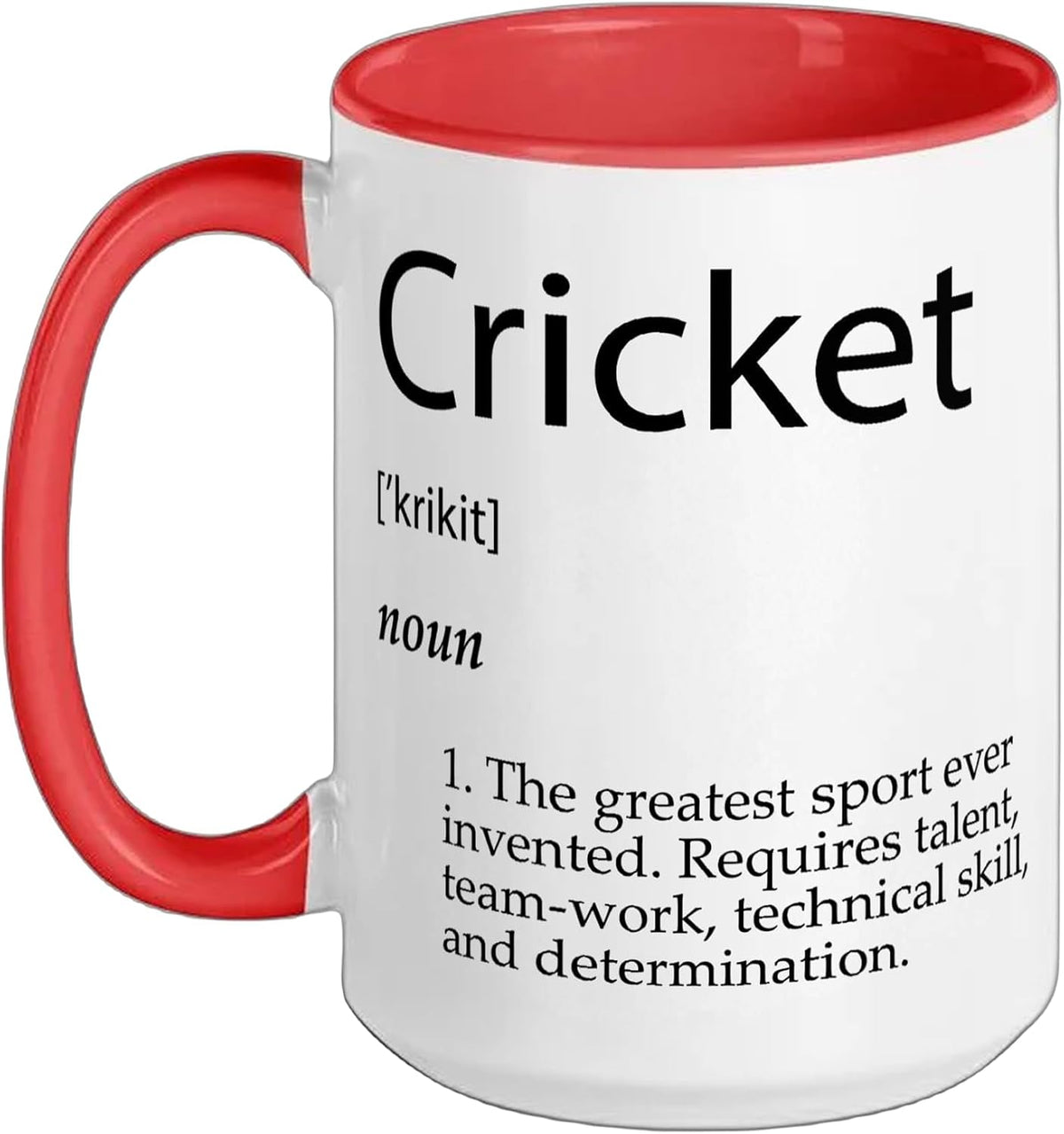 Cricket Definition South England Sports Top Cricket Game Ceramic Mug