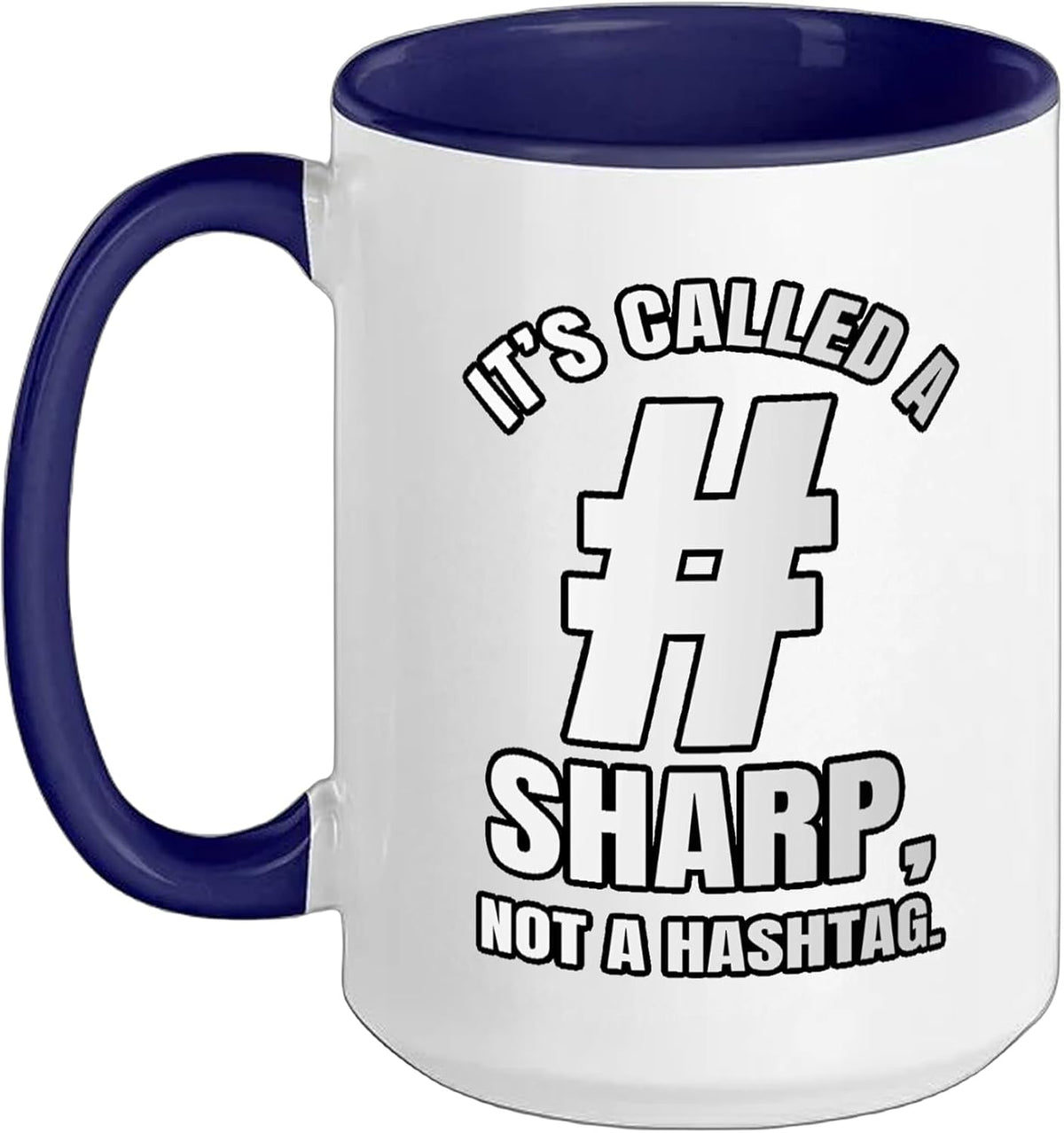 Orchestra Conductor Sharp Notes Choir Director Maestro Ceramic Mug