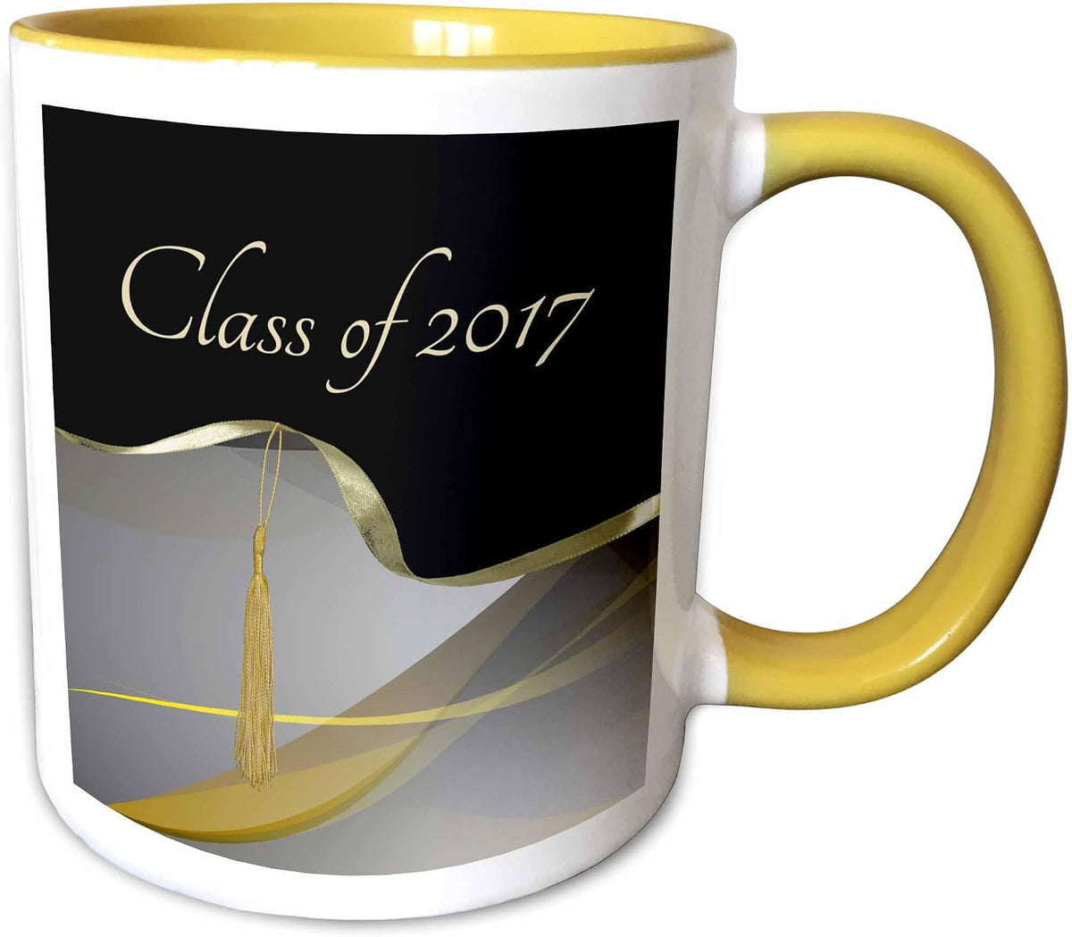 Class Of 2017, Tassel On Ribbon Ceramic Mug